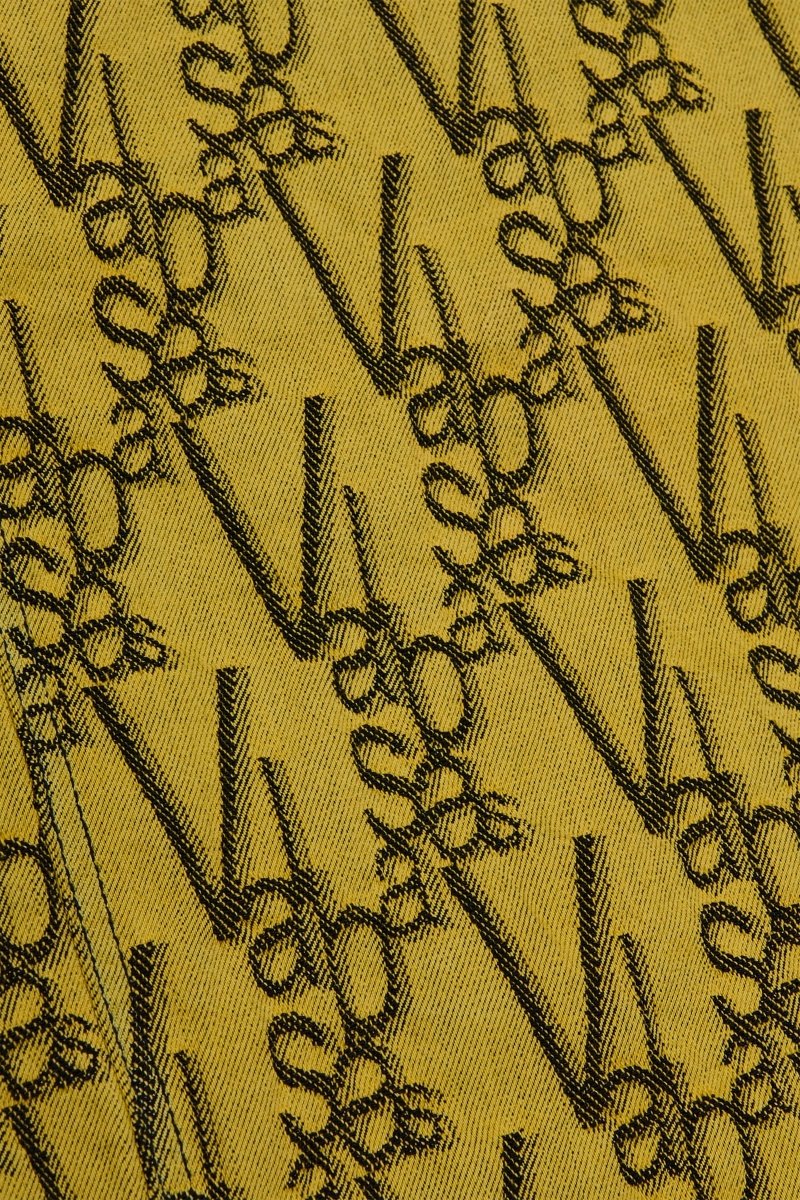 "V-INK" JACKET BLACK YELLOW