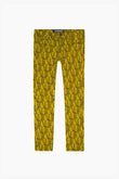 "V-INK" SKINNY JEAN BLACK YELLOW