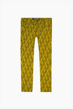 "V-INK" SKINNY JEAN BLACK YELLOW