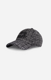 TWEED BASEBALL CAP