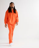 "VALA-ASCENT" FLEECE SET VINTAGE FLAME ORANGE