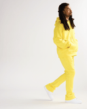 "VALA-ASCENT" FLEECE SET VINTAGE LEMON YELLOW