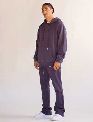 VALA-FOCUS - FLEECE SET VINTAGE INK PURPLE