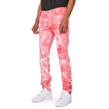 VALABASAS JEANS "V45" ROSSO