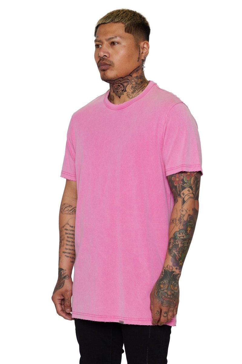 VALABASAS TEE "VALA-CORE" ROUGE POWDER