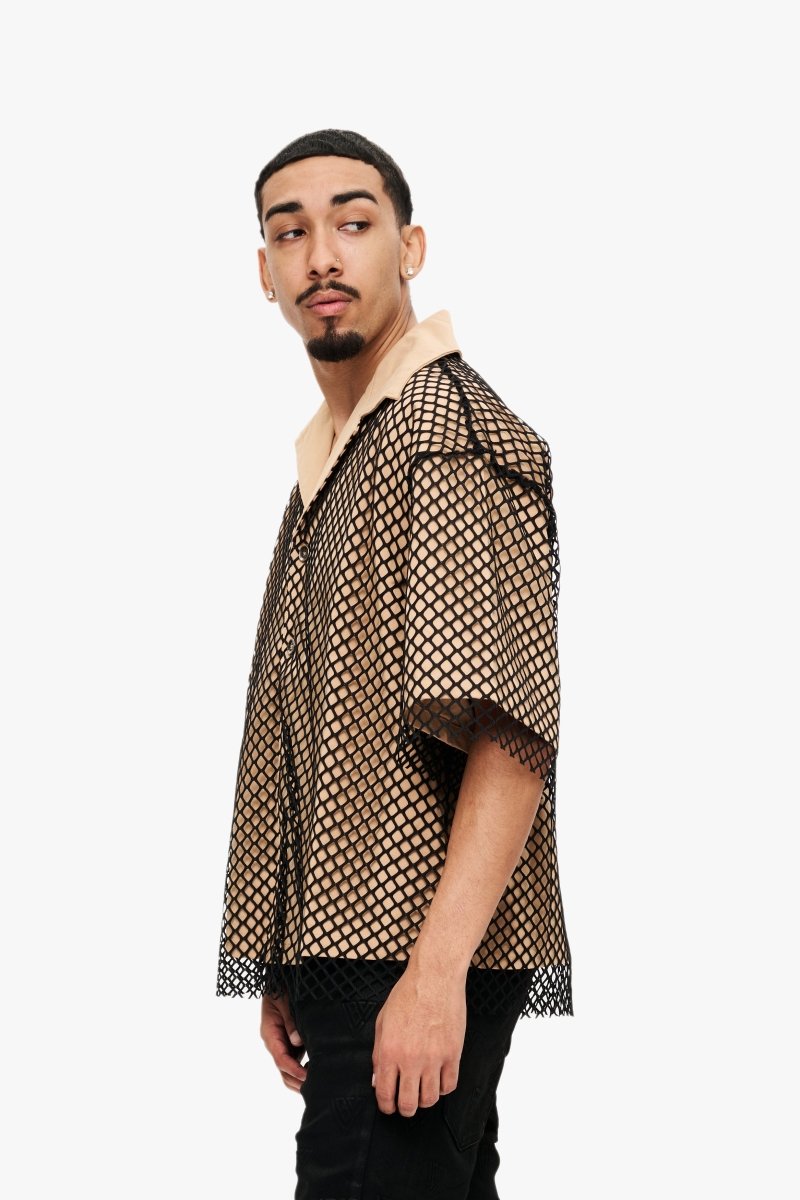 VegaPunk Button Up Khaki