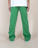 EPTM VELOUR PIPING TRACK PANTS - GREEN
