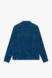"VERDANT" SUEDE JACKET INDIGO
