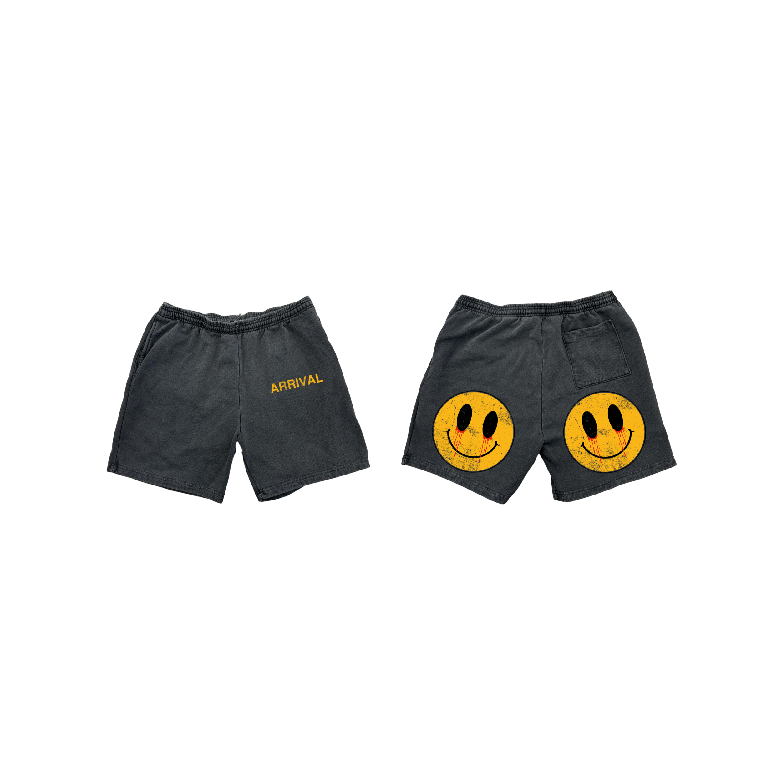 SMILEY SHORTS (VINTAGE BLACK)