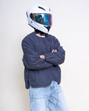 Vintage Military Liner - Charcoal