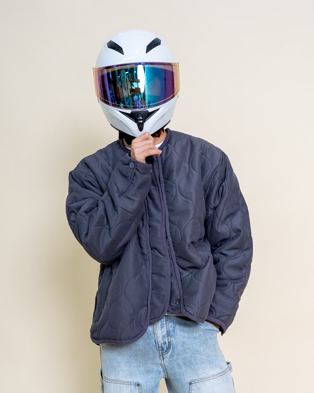 Vintage Military Liner - Charcoal