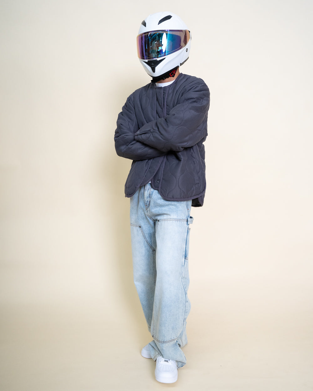 Vintage Military Liner - Charcoal