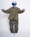 Vintage Military Liner - Olive