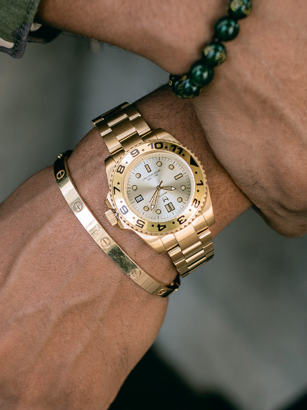 VO114SS - VOYAGER GOLD WATCH
