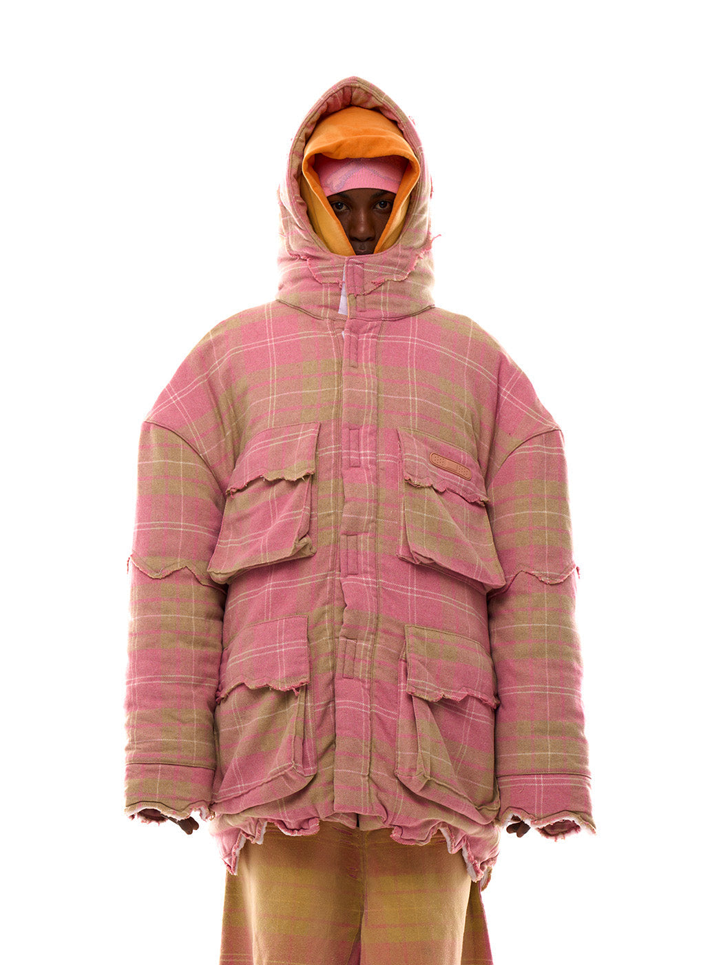 LUCAS PLAID JACKET // PINK