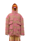 LUCAS PLAID JACKET // PINK