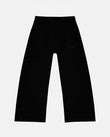 W Basics Wide Straightpants Black