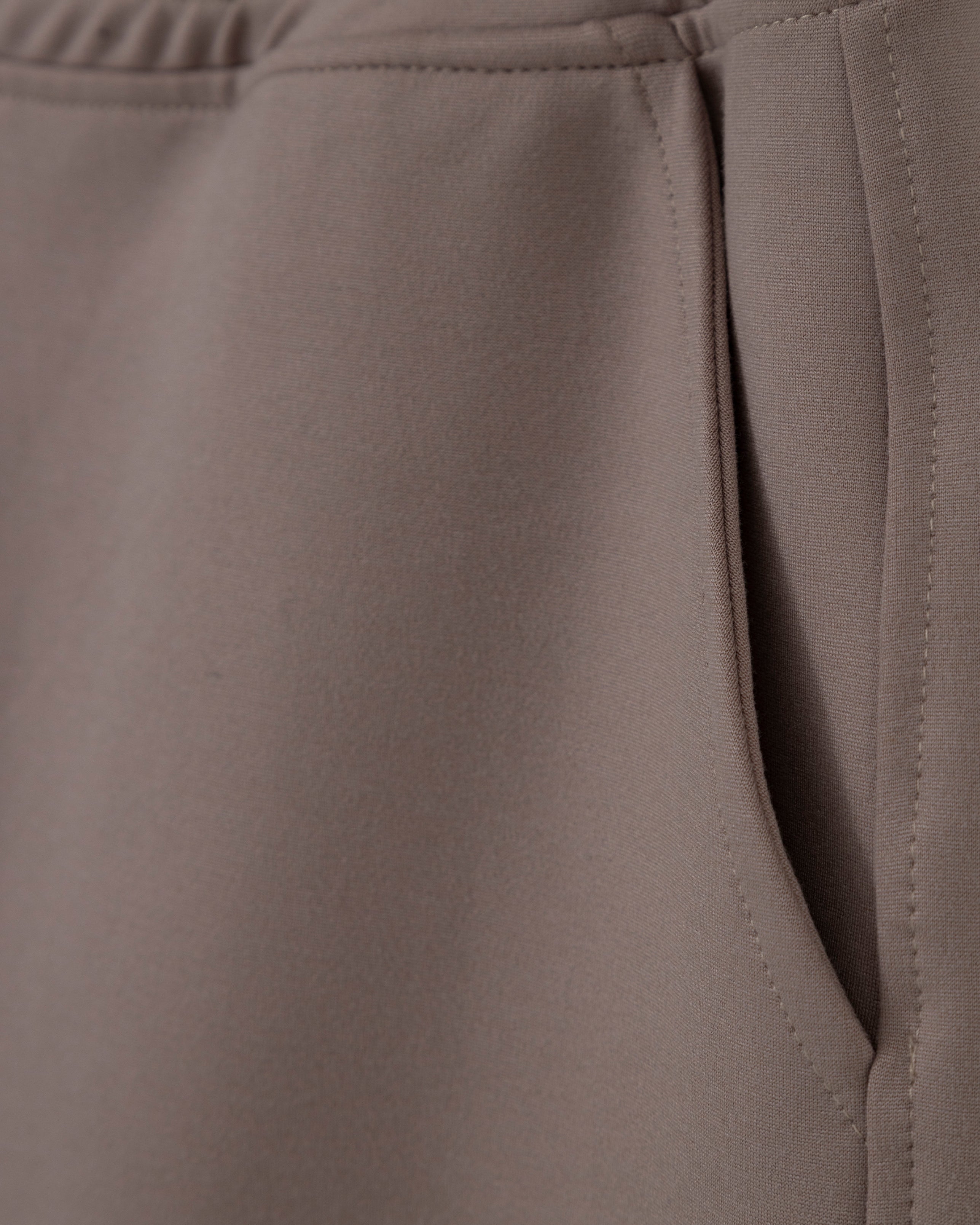 W Basics Wide Straightpants Sand