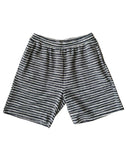 Striped Knit Set in Grey
