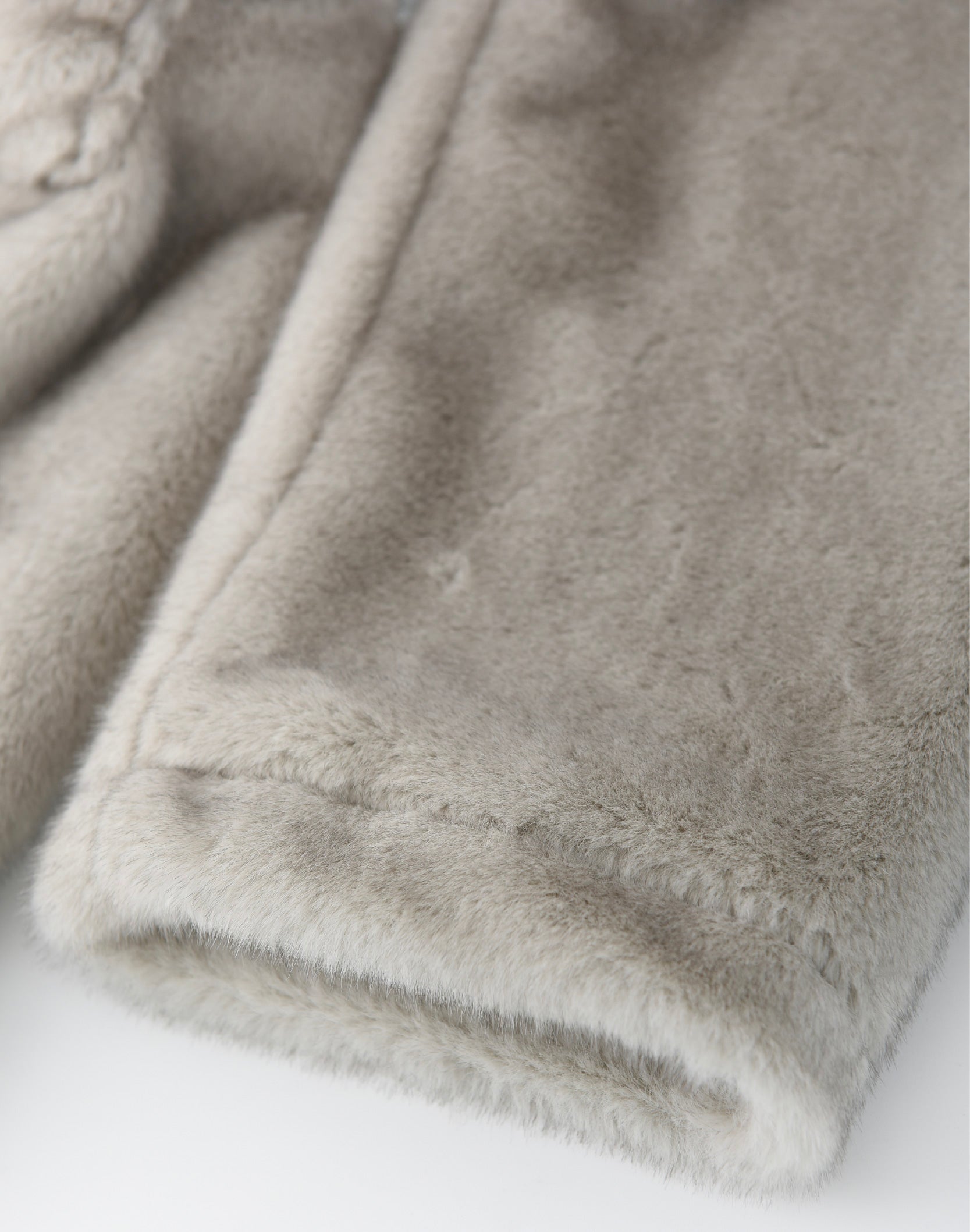 PEARL FUR COAT