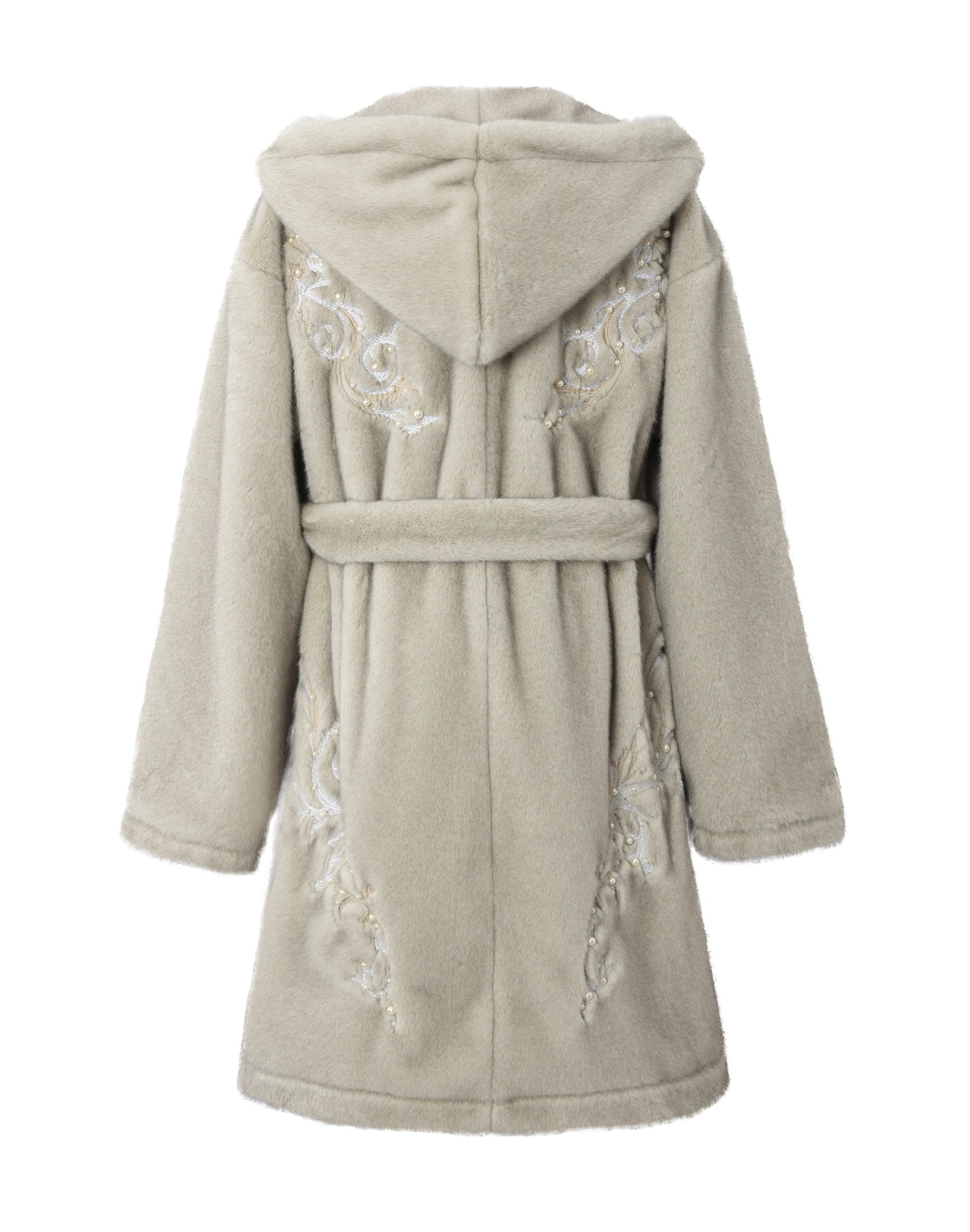 PEARL FUR COAT