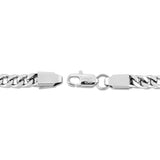 Franco Box Chain White Gold 6mm