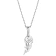 Wing Necklace Pendant & Cable Chain