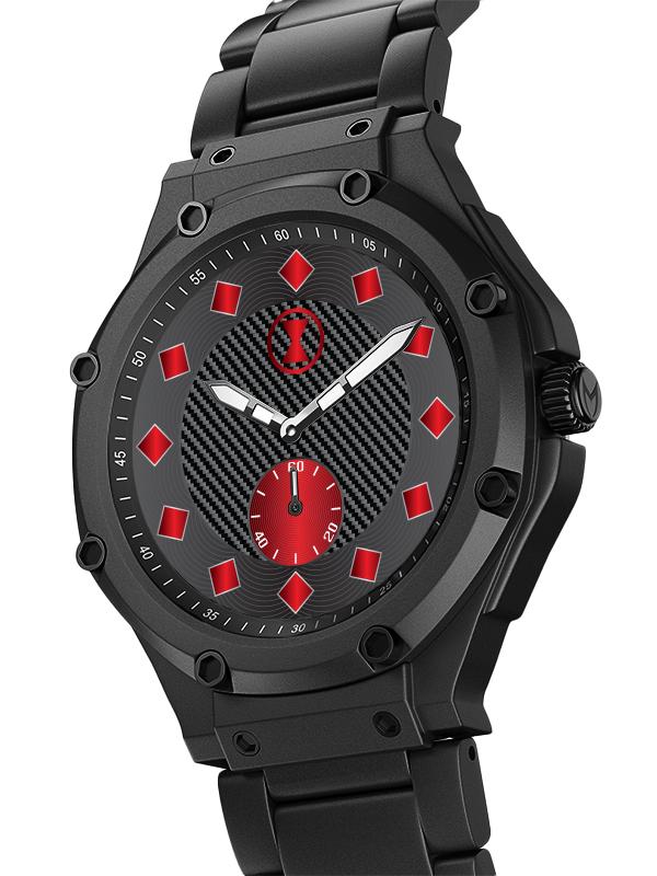 AU135MV-SS  BLACK WIDOW ULTRA SLIM STEEL BAND