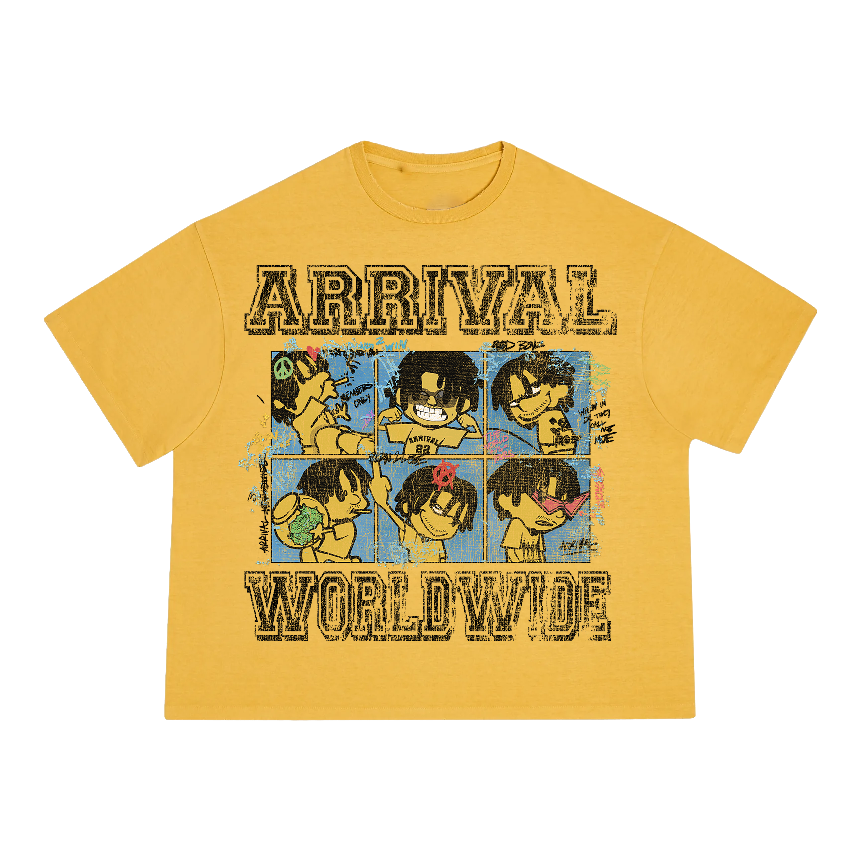 YEARBOOK TEE (GOLD)